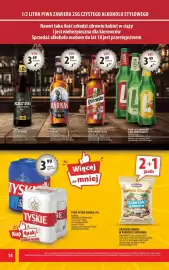 Arhelan gazetka Strona 14: Piwo Tyskie Gronie 0% €3,99, Moreso Orzeszki Ziemne W Karmelu Z Kokosem €2,66