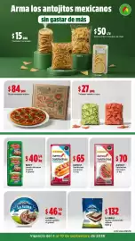 Folleto Bodega Aurrerá semana 36 Página 4: Mexa Pizza Pizza mexicana entera €84,00, Aurrera Salchichas Tipo Viena €65,00