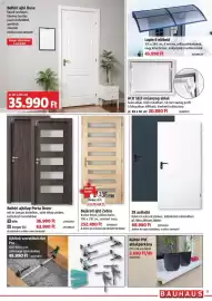 Bauhaus akciós újság Oldal 13: Porta Decor ajtó €36.990,00, Zebra bejárati ajtó €252.490,00