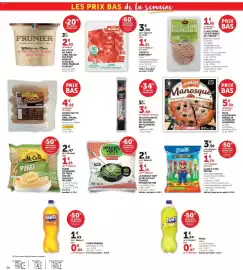 Catalogue Hyper U semaine 37 page 10: Paysan Breton Haricots Verts Extra-Fins €1,15, PRUNIER Rillettes du Mans €2,93