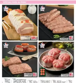 Catalogue Hyper U semaine 37 page 4: LE PORC FRANÇAIS ROTI FILET DE PORC FARCIS VALLEGRAN €10,95