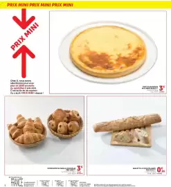 Catalogue Hyper U semaine 37 page 6: Tarte Flan Nature €3,00, CROISSANTS OU PAINS AU CHOCOLAT €3,00