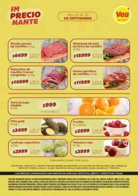 Catálogo Supermercados Vea (válido hasta 10-09)