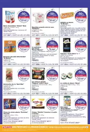 Catalogue Monoprix page 3: Bonne Maman La madeleine pur beurre €2,99, Rians Le crottin de chèvre €2,51