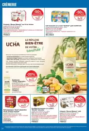 Catalogue Monoprix page 34: Bonne Maman Crèmeux sur lit de fraises €1,57, Yumi Défi gingembre €4,91