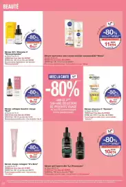 Catalogue Monoprix page 50: It's Skin Sérum visage collagen €9,54, Q+A Sérum collagen booster visage €9,36
