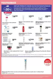 Catalogue Monoprix page 52: Uriage Eau thermale €18,65, VICHY Collagen Specialist 16 Bonding Serum €20,00