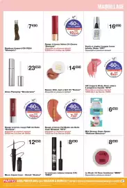 Catalogue Monoprix page 53: Monsieur Madame Mini Brosse Ovale Ronde €6,50, Bourjois Rouge à lèvres Velvet €43,00