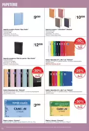 Catalogue Monoprix page 54: L'Original Agenda scolaire €10,99, Openflex Cahier Oxford €4,49