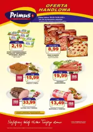 Primus gazetka Strona 1: Pizza Guseppe Wybrane Smaki €8,99, Pasztet z pieca €15,99