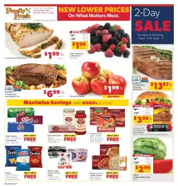 Family Fresh Market weekly ad week 37 Page 1: Angus Pride Fresh Boneless Beef English Roast €6,99