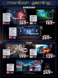 Volantino Unieuro settimana 37 Pagina 13: Gaming monitor 27" €139,99, Samsung Monitor Gaming Odyssey G5 G55T €269,90