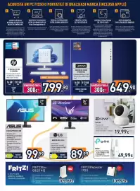 Volantino Unieuro settimana 37 Pagina 14: Tp-link RE505X €49,99, Ezviz H6C 2MP €19,99