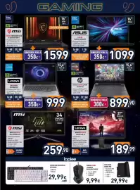 Volantino Unieuro settimana 37 Pagina 16: Wired Gaming Rainbow Backlight Mouse €9,99, Wired RGB Mechanical Keyboard €29,99
