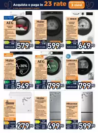 Volantino Unieuro settimana 37 Pagina 26: AEG lavatrice €799,90, Lavatrice Haier €549,90