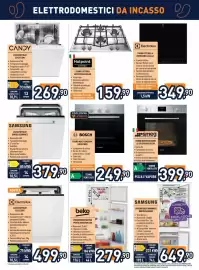 Volantino Unieuro settimana 37 Pagina 27: Piano cottura Hotpoint Ariston €159,99, Samsung frigorifero combinato €649,90