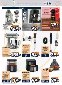Volantino Unieuro settimana 37 Pagina 29: Moulinex Mixer DD6738 €54,99, KitchenAid Robot da cucina 5KSM95PSE €359,90