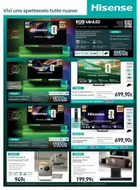 Volantino Unieuro settimana 37 Pagina 7: M2 PRO Proiettore Triplo Laser 4K €949,00
