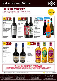 Sużyw gazetka Strona 4: Whisky Grant's €66,99, Brandy Witosha €44,99