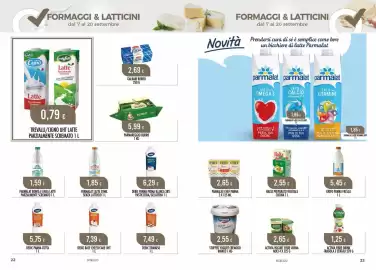 Volantino Scelgo Pagina 12: Parmalat Bontà e Linea Latte Parzialmente Scremato €1,59, Debic base cheesecake €7,39