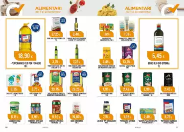 Volantino Scelgo Pagina 16: Divella farina di semola di grano duro rimacinata €23,75, Divella semola di grano duro €26,25