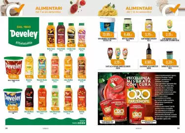Volantino Scelgo Pagina 20: Lea&Perrins salsa worcester €9,90, Develey Salsa Sweet Chili €4,29