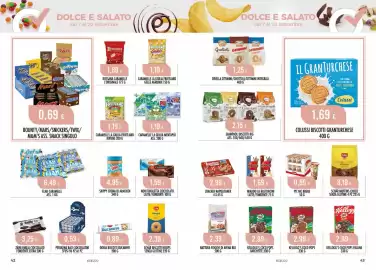 Volantino Scelgo Pagina 22: Giampaoli biscotti big €2,15, Caramelle la Giulia MentaPiù €1,19