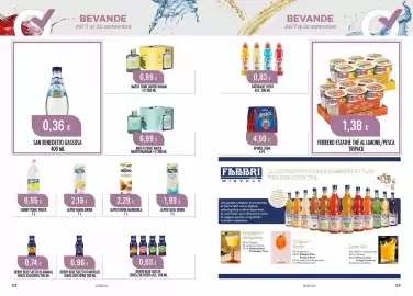 Volantino Scelgo Pagina 27: Ferrero Estathè thè al limone/pesca €1,38, Alpro avena drink €2,19