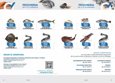 Volantino Scelgo Pagina 5: Rombo €8,00, Ricciola €1,00