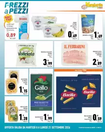 Volantino Conad Margherita Pagina 4: Pasta fresca de Angelis assortita €1,15, Prosciutto cotto alta qualità Ferrarini €2,89