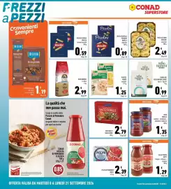 Volantino Conad Superstore Pagina 12: Risotto Knorr assortiti €1,25, Pasta all'uovo Mosconi assortita €2,49