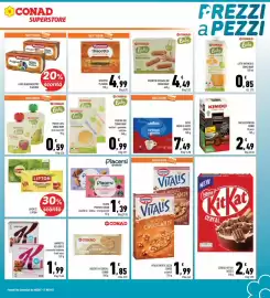 Volantino Conad Superstore Pagina 15: Cialda espresso Kimbo €2,49, Biscotto infanzia bio Conad Baby €4,49