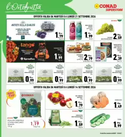 Volantino Conad Superstore Pagina 2: Riso freddo integrale Dimmiisì €2,39, Valeriana bio Verso Natura Conad €0,99
