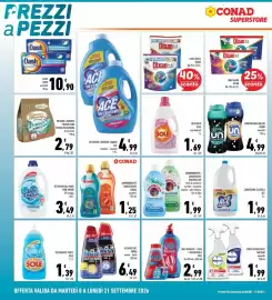 Volantino Conad Superstore Pagina 22: Detersivo Blu Mare Mon Amour €3,49, Spray igienizzante Napisan assortiti €1,99