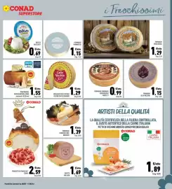 Volantino Conad Superstore Pagina 7: Formaggio Carlo Vecchio €1,29, Trentingrana Sapori&Dintorni Conad €1,55