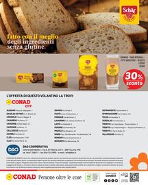 Volantino Conad City Pagina 20: Brownie - Pane integrale - Fette biscottate - Biscotti Luxury Schär