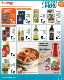 Volantino Conad City Pagina 11: Olio extra vergine di oliva Monini classico €5,69, Ketchup Matomato classico - piccante €1,49