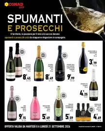 Volantino Conad City Pagina 16: Prosecco superiore docg valdobbiadene brut €5,59, Prosecco DOC Dame Tervise €4,69