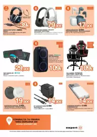 Catálogo Expert Página 8: Sbs rastreador universal €19,90, Sony auriculares diadema whch720nb / whch720nw €79,90