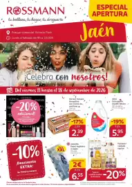 Folleto Rossmann semana 37 Página 1: Ariel detergente líquido básico €5,95, Alouette papel higiénico €6,55