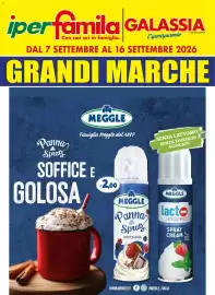 Volantino IperFamila Pagina 1: Panna Spray Meggle €2,00