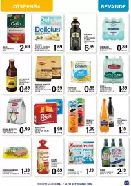 Volantino Gecop Pagina 17: Cutolo acqua minerale effervescente naturale €1,39, San Pellegrino bibite vari tipi €1,10