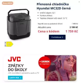 Datart leták Strana 6: Hyundai přenosná chladnička MC32D černá €1.759,00