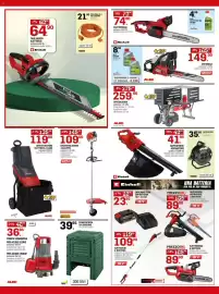 Volantino Brico OK Pagina 4: Olio Garden 2T Minerale €8,59, Biotrituratore elettrico a lame Al-Ko €119,00