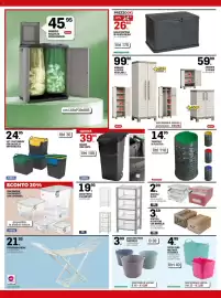 Volantino Brico OK Pagina 6: Scatola in cartone con maniglie €3,59, Cesto multiuso flessibile €3,99