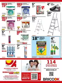 Volantino Brico OK Pagina 8: Idropittura lavabile bianco €17,95, Z10 Anti Muffa €5,99