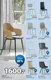 JYSK leták Strana 3: Jídelní židle Brande €500,00, Toreby jídelní židle €450,00