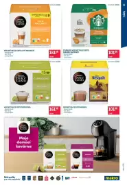 Makro leták Strana 15: Nescafe dolce gusto cappuccino €161,50, Nescafe dolce gusto latte macchiato €161,50