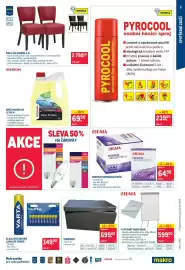 Makro leták Strana 9: PYROCOOL €239,00, ŽIDLE ČALOUNĚNÁ 2 ks €2.790,00