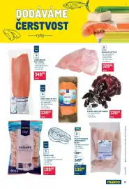 Makro leták Strana 13: Okoun nilský filet €329,00, Losos obecný filet trim D €349,00